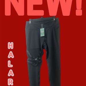 HALARA Black Buckle Leggings XL